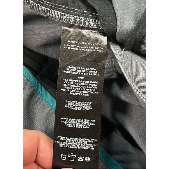 TAYLRD Tech Chino Pant Taylrd Fit Size 36 X 30 Blackened Pearl Grey Golf Work - Picture 4 of 8